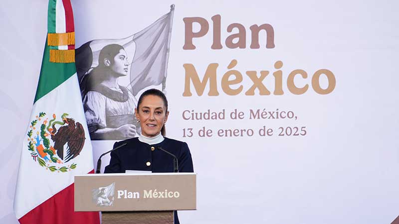 Sheinbaum presenta el ‘Plan México’: Para colocar al país entre las principales economías del mundo