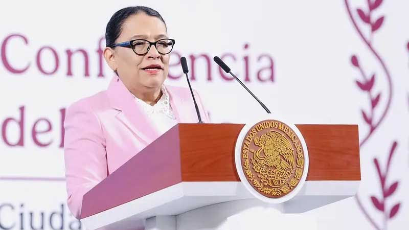Rosa Icela Rodríguez llama a empresarios a continuar con Plan México ante contexto económico internacional