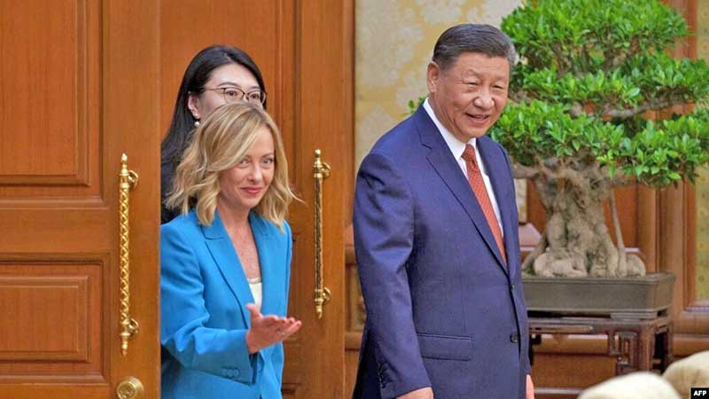 Presidente Xi pide cooperación con Italia, evocando la antigua ‘Ruta de la Seda’