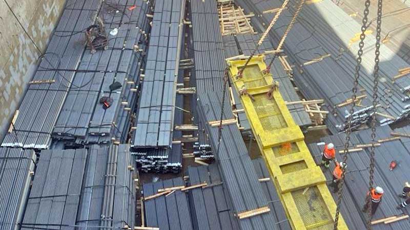 Puerto de Cartagena pone en marcha nueva carga de acero con destino a México