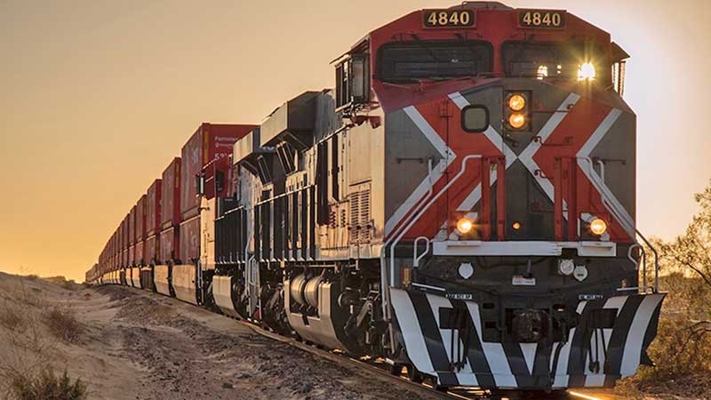 Ferromex toma la delantera en el movimiento de carga de enero a abril