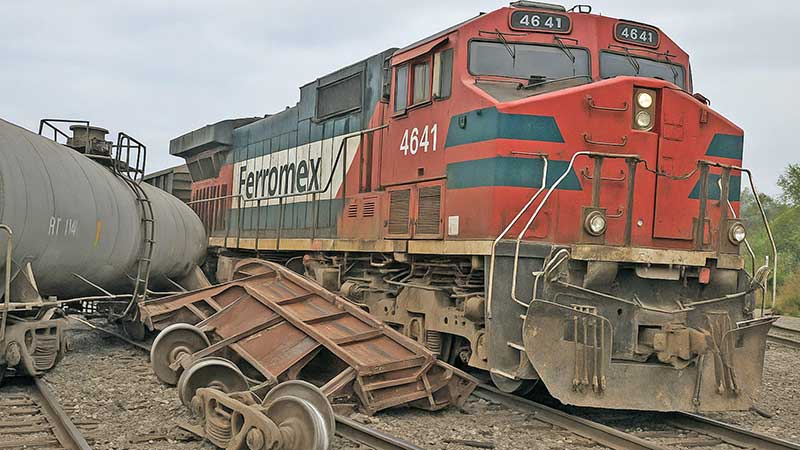Ferromex: Menos inversión en seguridad, más accidentes en las vías férreas mexicanas
