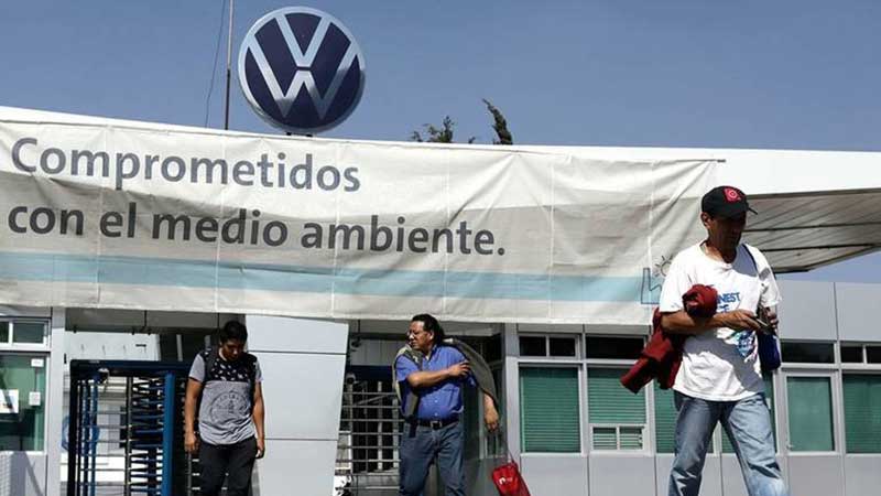 VW programa paro productivo durante tres lunes consecutivos