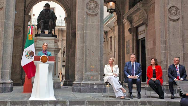 “Entre nosotros no competimos”: Sheinbaum responde a amenazas de Trump sobre revisión del T-MEC