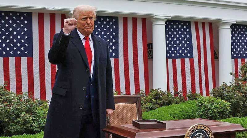 Trump excluye a México del arancel global de 10%