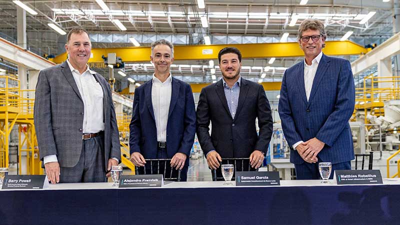 Inauguración de planta Siemens en Santa Catarina reafirma a Nuevo León como centro logístico del norte: Samuel García