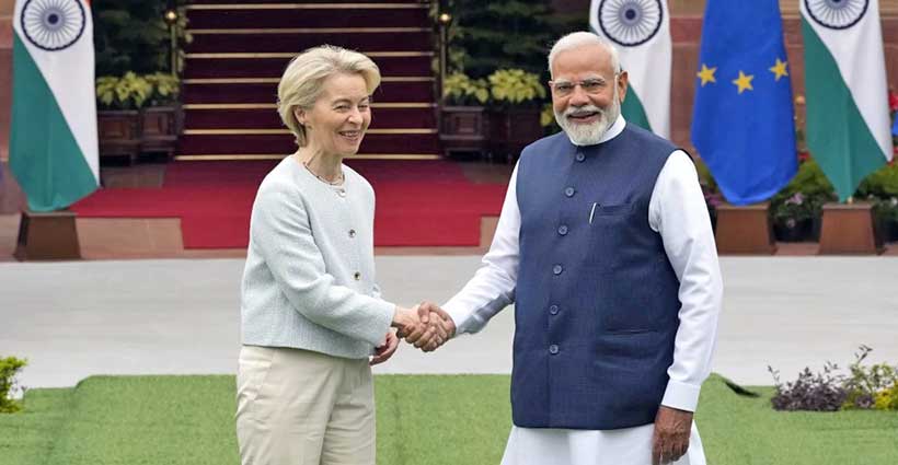 India y UE acuerdan concluir un acuerdo de libre comercio pendiente para fin de año