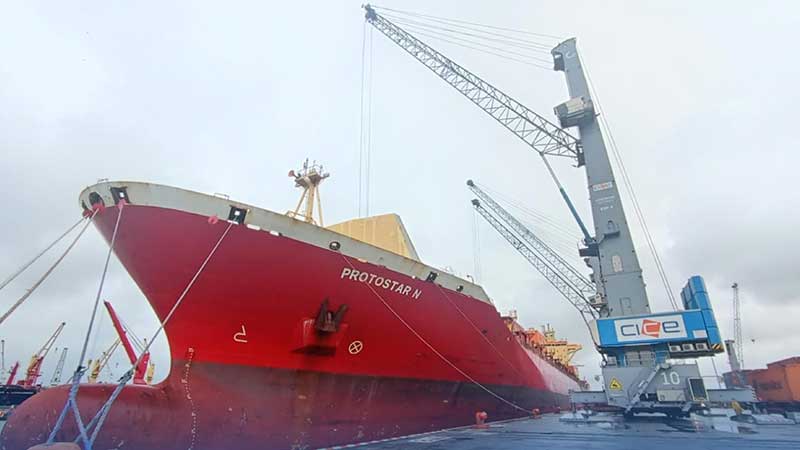 Recala en Veracruz el primer buque de Hapag Lloyd del servicio GSC