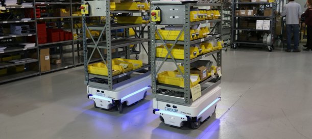 Ventajas de usar robots autónomos móviles en logística