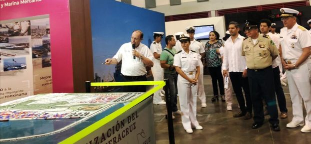 SCT y Semar inauguran la exposición Expomar en Veracruz