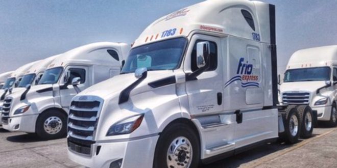 Frío Express se equipa con 25 nuevos Cascadias de Freightliner