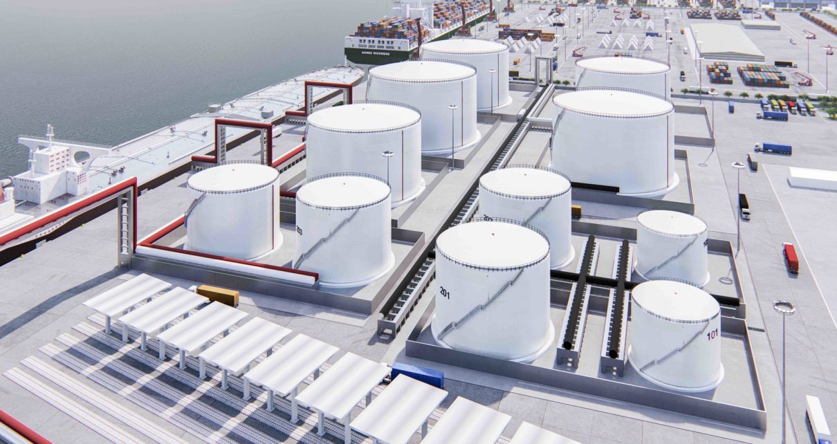 Avanza Construcción De Terminal De Hidrocarburos En La Bahía Norte De Veracruz.