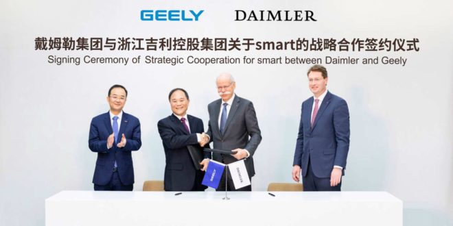 Daimler, dueña de Mercedes Benz ya es 15% de China