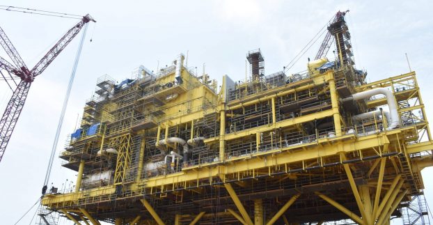 DOMSA construye nueva plataforma para Pemex en Altamira