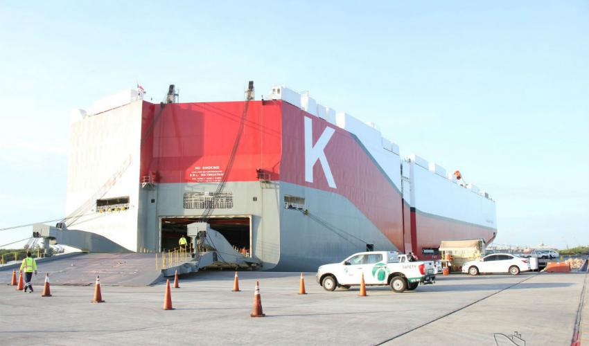 K-LINE TRAE POR PRIMERA VEZ AL BUQUE NIAGARA HIGHWAY A LÁZARO CÁRDENAS