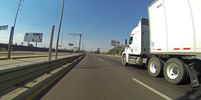 Se complica transportar carga en el sur del país