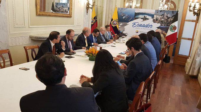 Alta inversión caracteriza relación México-Ecuador