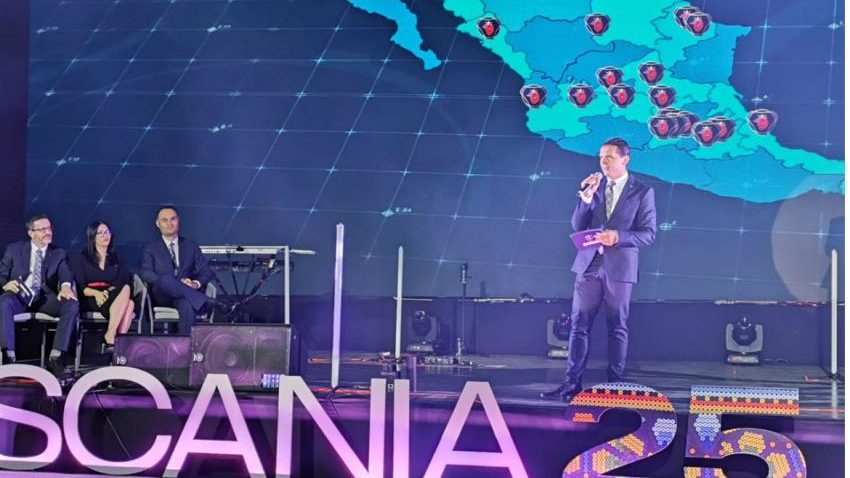 SCANIA CELEBRA 25 AÑOS DE INVERSIÓN EN MÉXICO