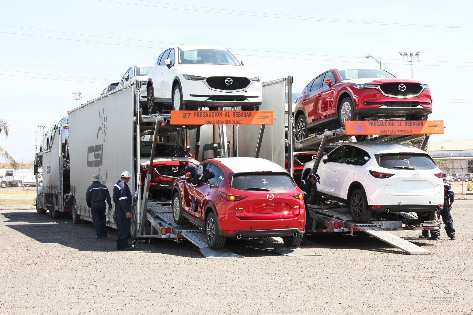 Incrementa 3% carga automotriz en puerto de LC