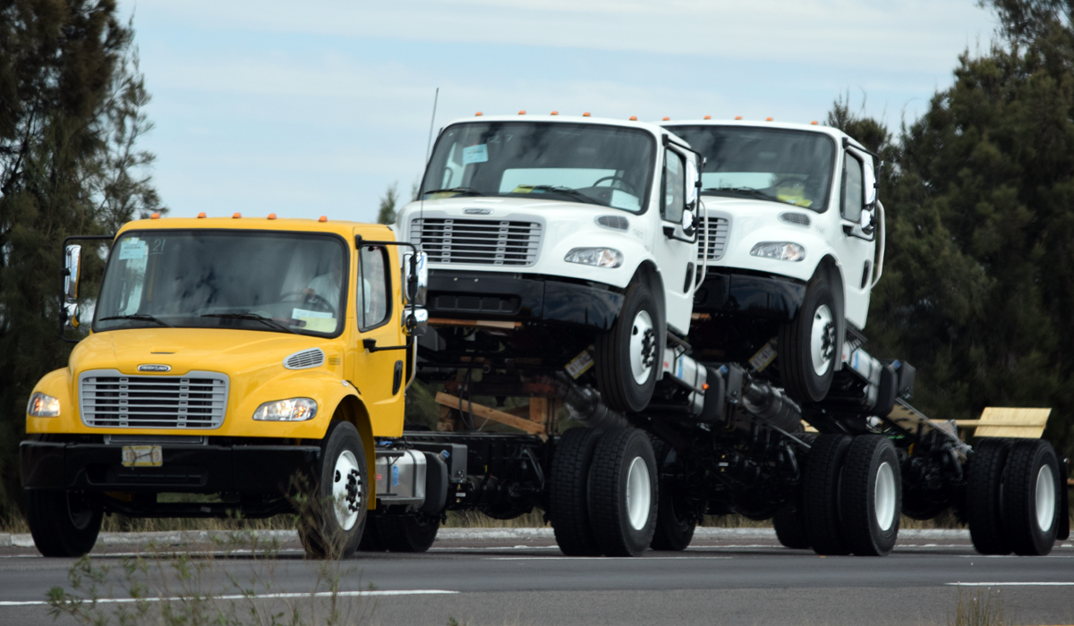 Incrementa la exportación de camiones en octubre