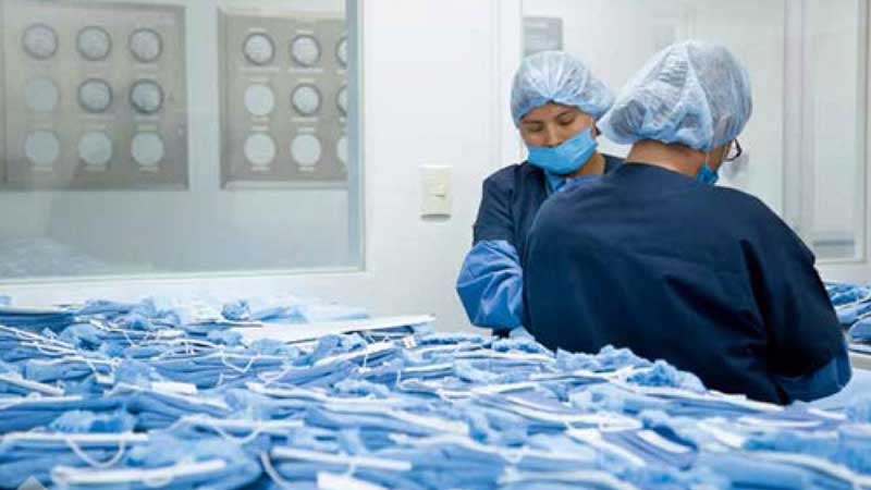 Continúan operaciones cerca de 30 empresas de la industria manufacturera