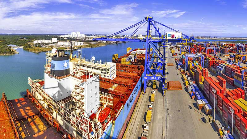 Operaciones del comercio exterior de Altamira con impacto mínimo