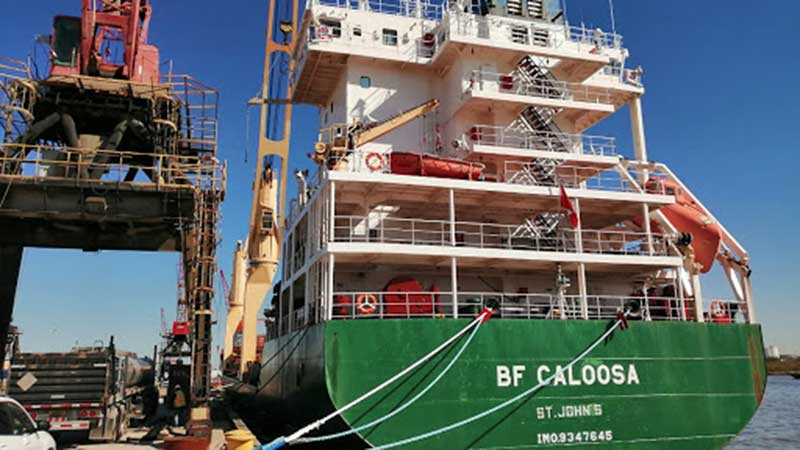 México inaugura ruta de cabotaje mixto con el inicio de operaciones del buque "BF Caloosa"