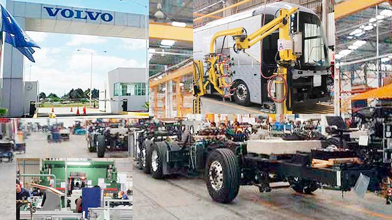 Se reactiva planta de Volvo Buses en Tultitlán, EdoMéx