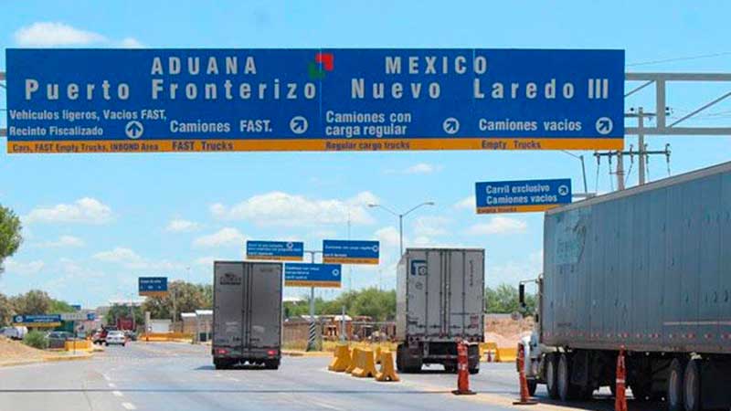 Aduanas de Tamaulipas recaudan 808 MDP