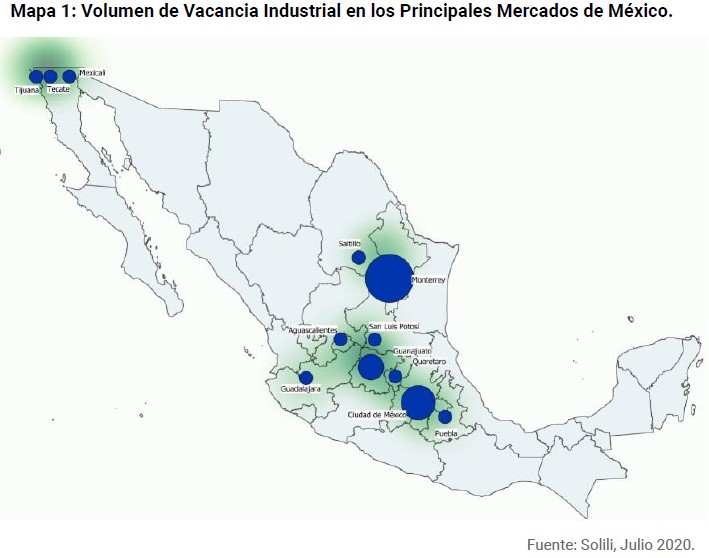 CDMX y Monterrey a la cabeza en la construcción de espacios industriales