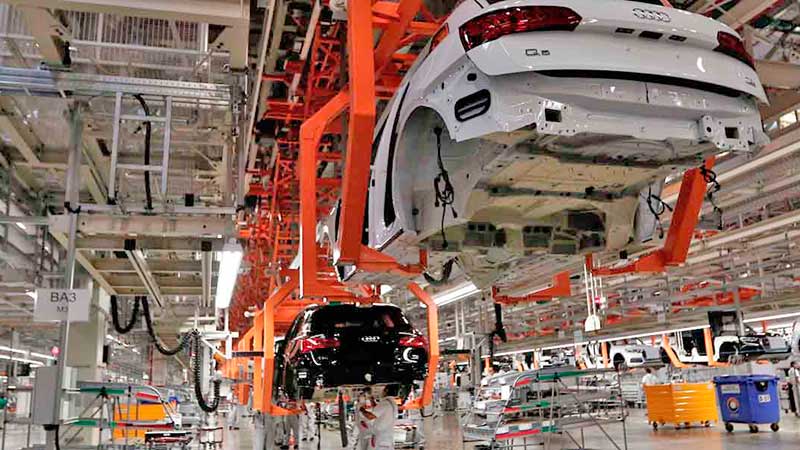 En Julio aumentó producción de VW y AUDI, pero cayeron exportaciones