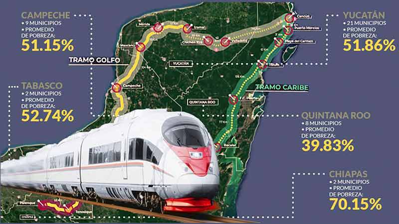 BlackRock ofrece hacer tramo 5 del Tren Maya por 16,751 mdp