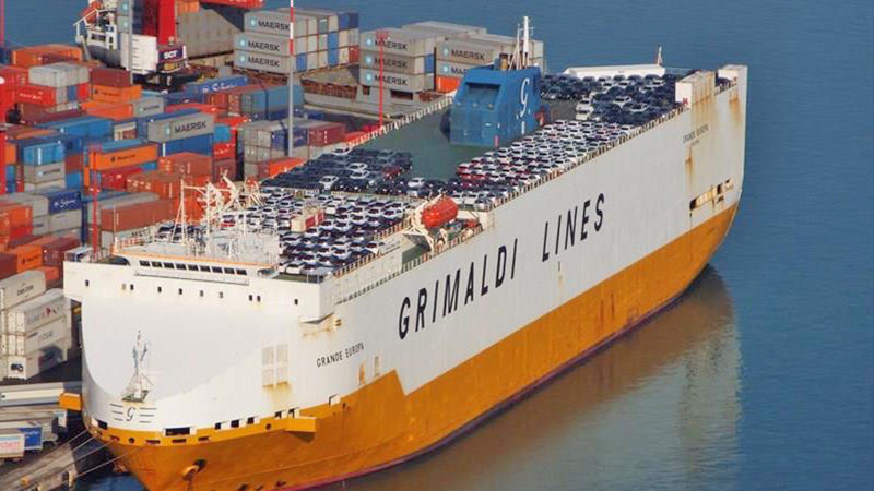 Incluye Grimaldi nuevo buque en su escala semanal al Puerto de Veracruz