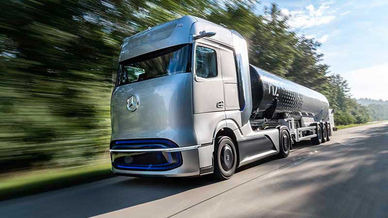 Así serán los futuros camiones de Mercedes-Benz