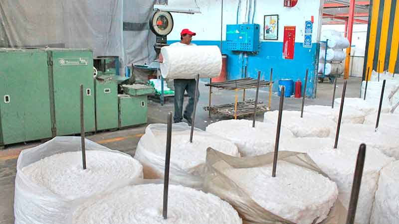 Consolidó industria suavidad del algodón