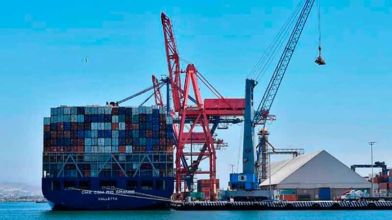 Asegura API Ensenada que es el puerto del país con mayor aumento de carga
