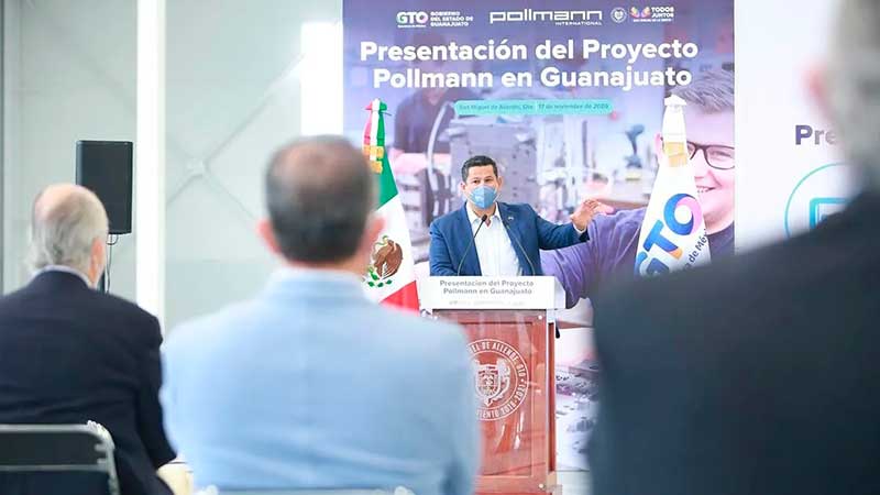 Pollmann llega a Guanajuato con una inversión inicial de 4.45 millones de dólares