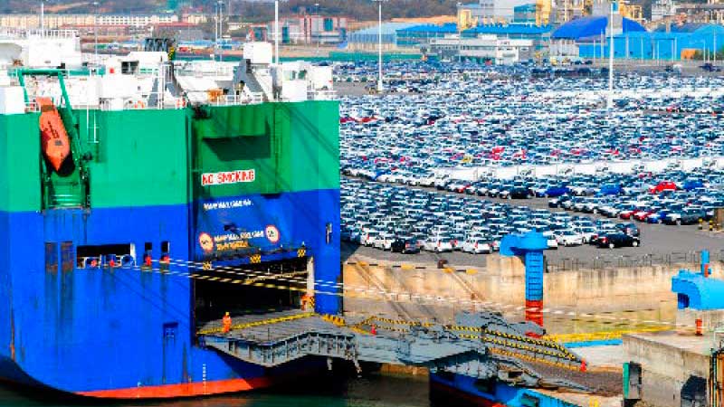 Supera el puerto de Veracruz manejo de más de medio millón de autos