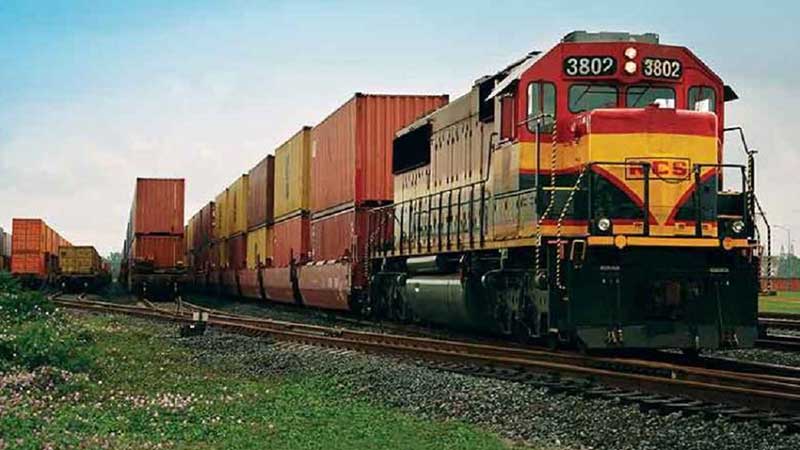 A la baja la carga por tren en 2020