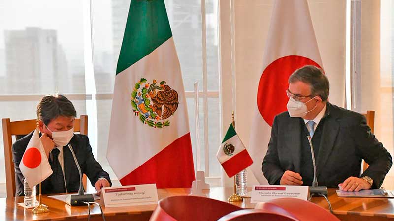 Japón y México acuerdan ampliar la membresía del tratado de libre comercio TPP