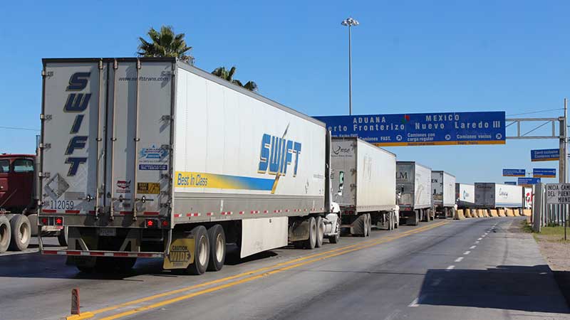 Es Nuevo Laredo la aduana con más operaciones en todo México