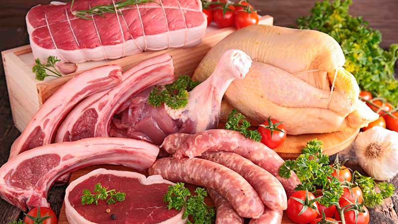 Hasta marzo México exportó casi 147 mil toneladas de carne (cerdo, res y pollo)
