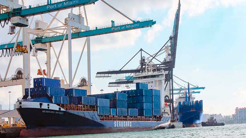Seaboard incrementa tarifas de Estados Unidos a Puerto Morelos