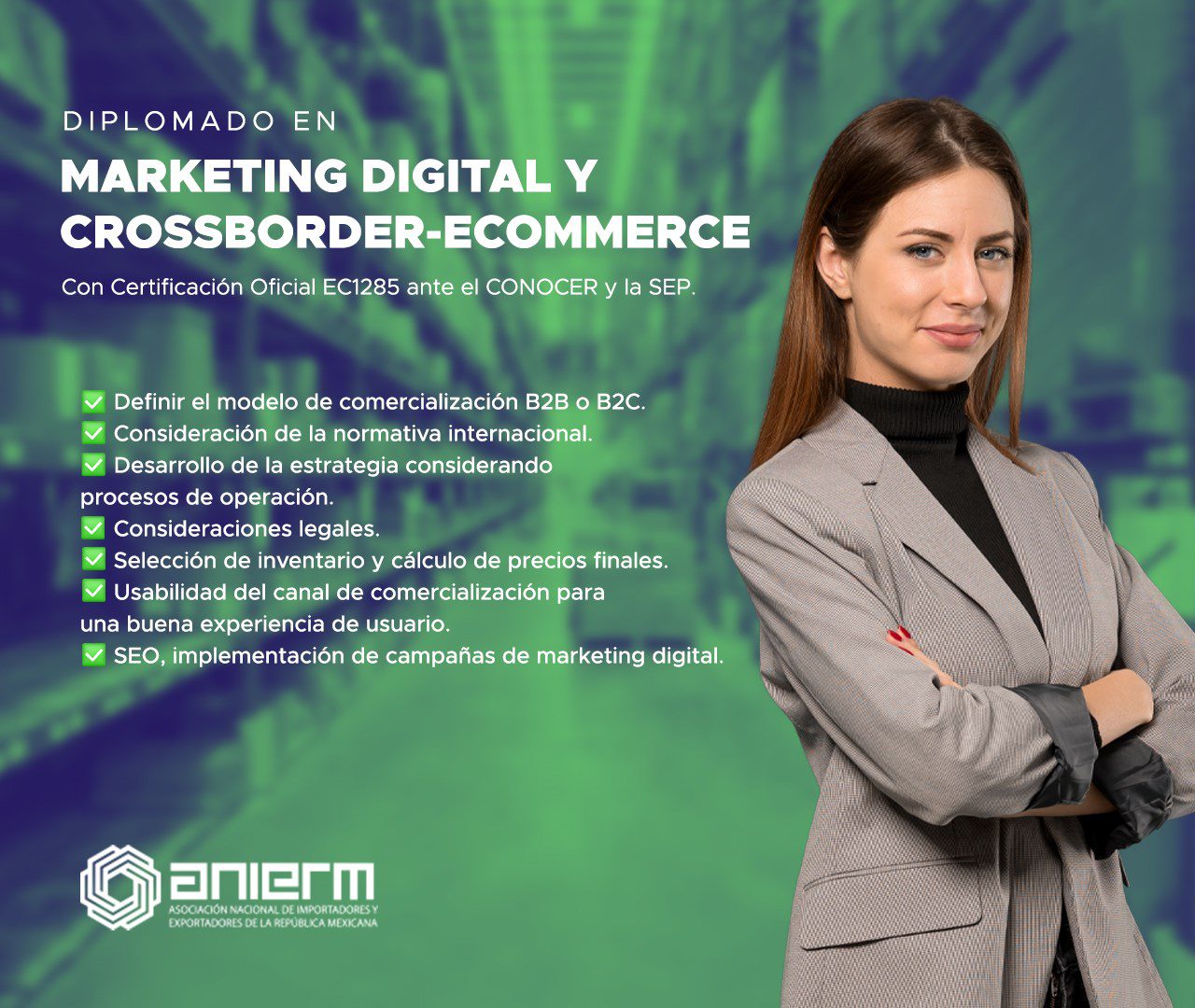 Diplomado en Marketing Digital y Crossborder-eCommerce