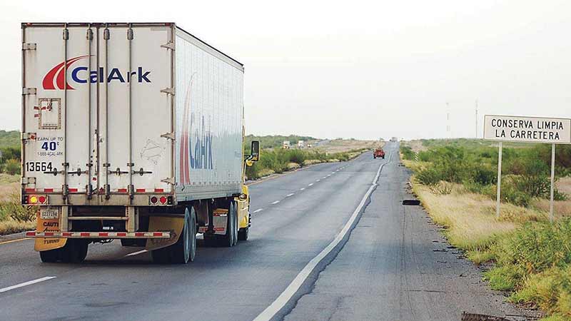 El 80% del comercio entre México y EU circula por carretera Monterrey-Nuevo Laredo