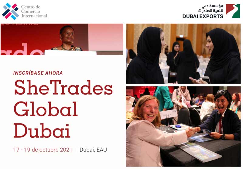 SheTradesGlobal Dubai - Evento virtual + Expo 2020 Dubai