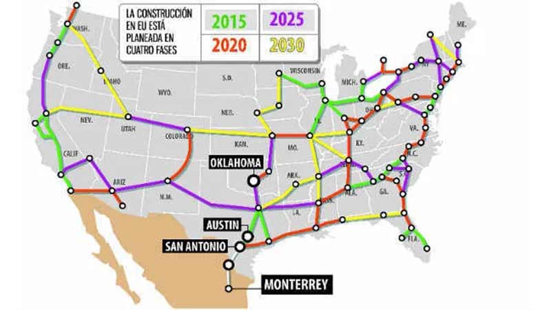 Con el tren Monterrey-San Antonio Nuevo León podría ser parte del corredor ferroviario T-MEC: Samuel García