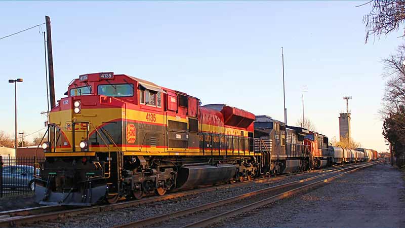 Varadas 95 mil toneladas de carga por bloqueo ferroviario en LC