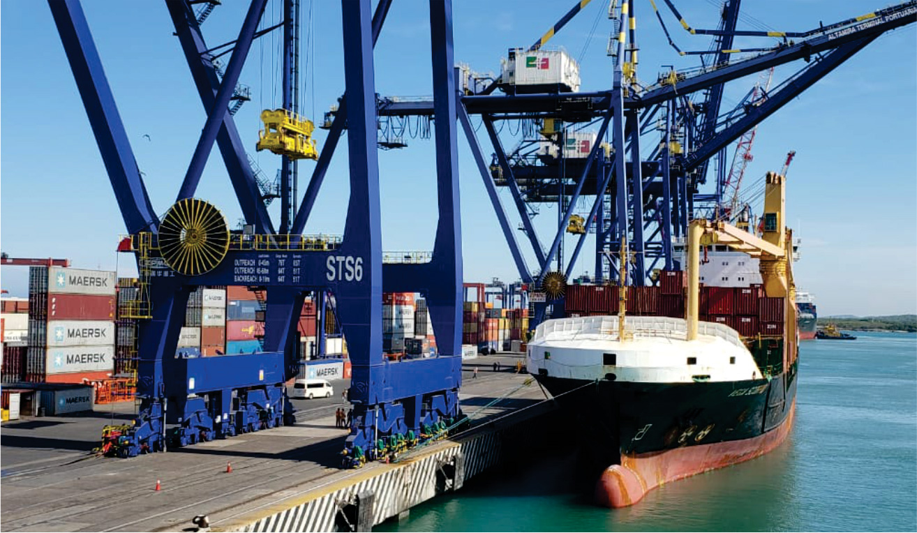 Puerto de Altamira 12,8 millones de carga movilizada entre enero y julio