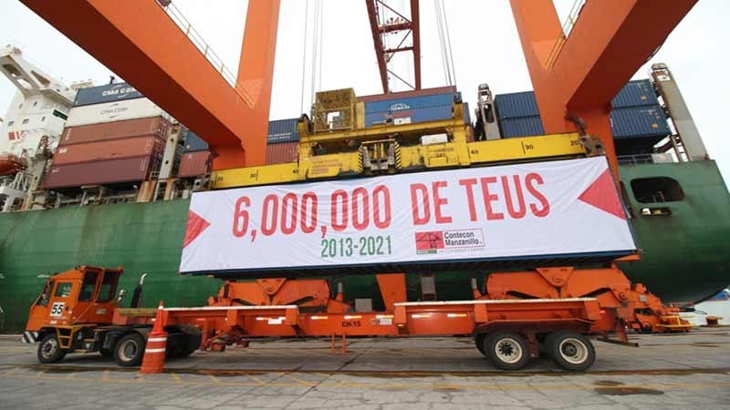 Contecon celebra su octavo aniversario con 6 millones de TEU operados
